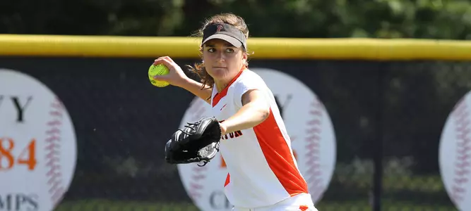 Softball Goes Long With Dartmouth, Falls in Extras; Game 2 Moved to Sunday