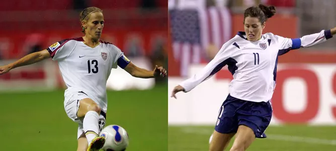 U.S. Soccer WNT Alums Foudy, Lilly to Join PVC Speaker Series Tonight