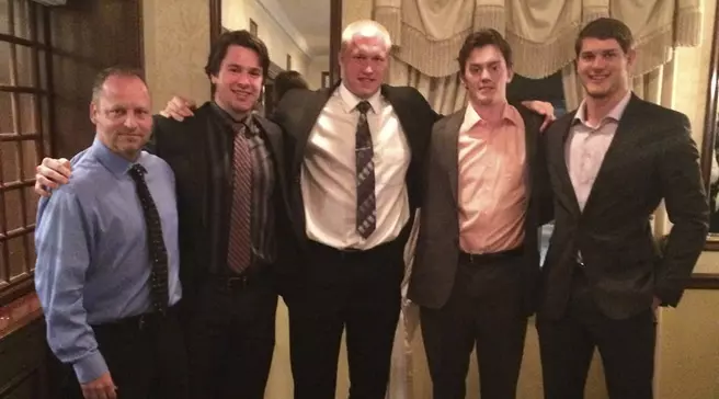 Men's Hockey Honors Seniors, Announces Award Winners & Captains at Annual Banquet