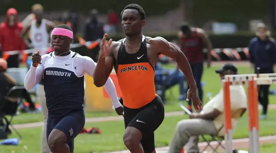 Akosa Wins 200, Charles & Both Relays Nab 2nd at Larry Ellis