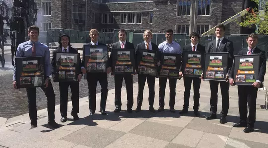 Men's Soccer Honors Seniors at Annual Banquet