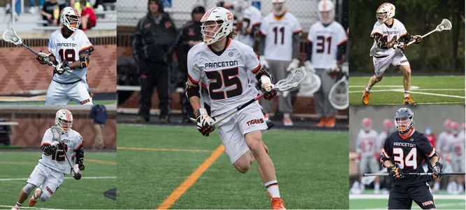 Zach Currier Named First-Team All-Ivy League; Five Tigers Honored