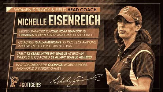 Eisenreich Named Head Women's Track & Field/Cross Country Coach