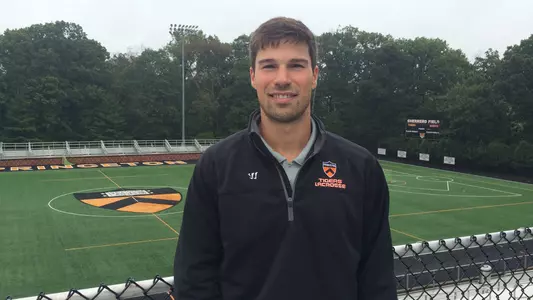 Justin Tuma is the new volunteer assistant coach for Princeton's men's lacrosse team.