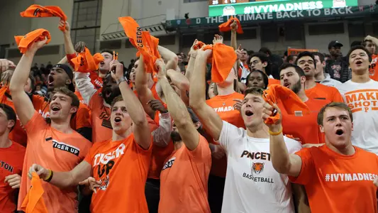 fans at Ivy tournament