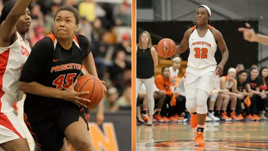 Leslie Robinson and Tia Weledji