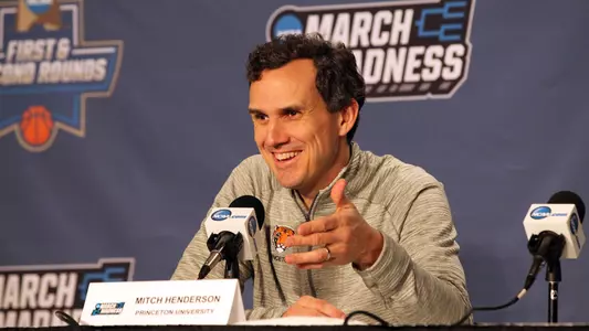 Mitch Henderson NCAA press conference