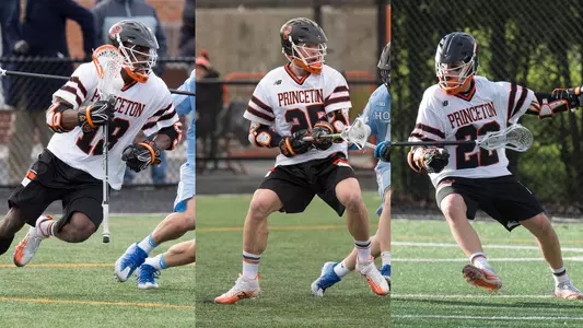 Austin Sims, Zach Currier and Michael Sowers earned individual honors after the 18-7 win over Johns Hopkins.
