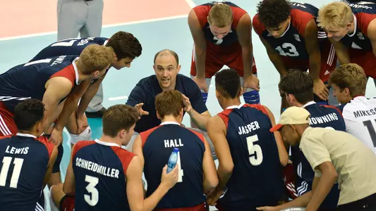 Shweisky USA huddle