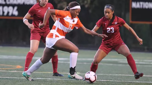 Princeton University women's soccer vs. Harvard, Princeton, NJ, October 20, 2018.