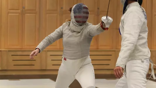 Princeton University men's and women's fencing, Princeton, NJ, October 2, 2018.