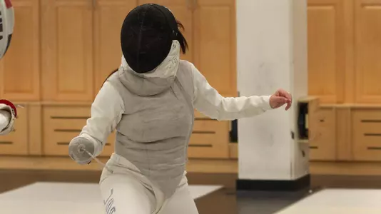 Princeton University men's and women's fencing, Princeton, NJ, October 2, 2018.