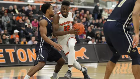Princeton University men's basketball vs. George Washington, Princeton, NJ, December 1, 2018.