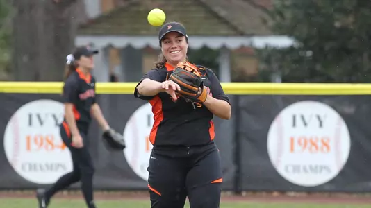 Princeton University softball vs. Brown, Princeton, NJ, March 28, 2018.