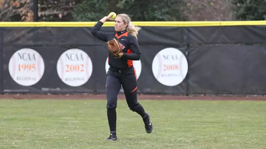 Princeton University softball vs. Brown, Princeton, NJ, March 28, 2018.