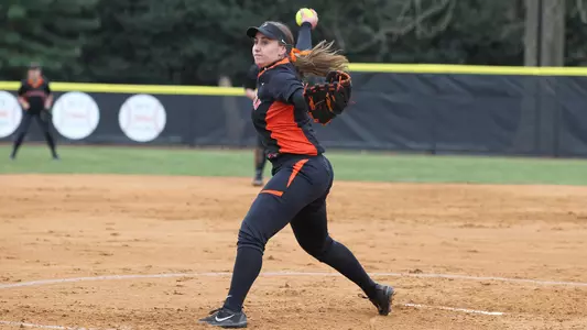 Princeton University softball vs. Brown, Princeton, NJ, March 28, 2018.