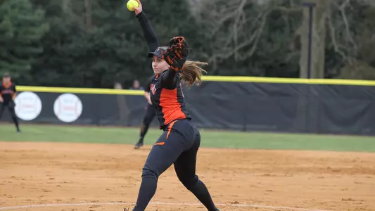 Princeton University softball vs. Brown, Princeton, NJ, March 28, 2018.