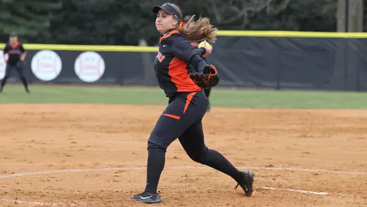 Princeton University softball vs. Brown, Princeton, NJ, March 28, 2018.