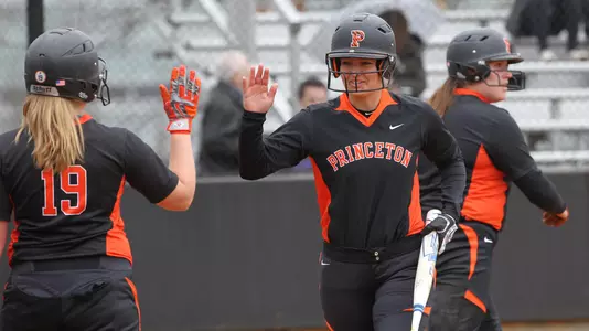 Princeton University softball vs. Brown, Princeton, NJ, March 28, 2018.