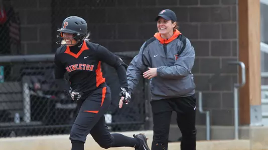 Princeton University softball vs. Brown, Princeton, NJ, March 28, 2018.