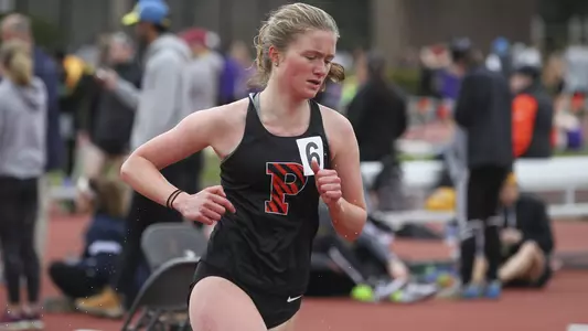 Princeton University men's and women's track & field, Sam Howell Invitational Princeton, NJ, April 6, 2018.