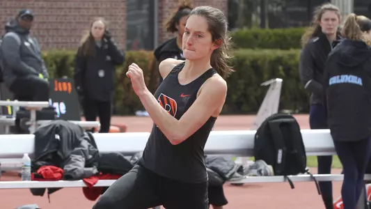 Princeton University men's and women's track & field, Sam Howell Invitational Princeton, NJ, April 6, 2018.