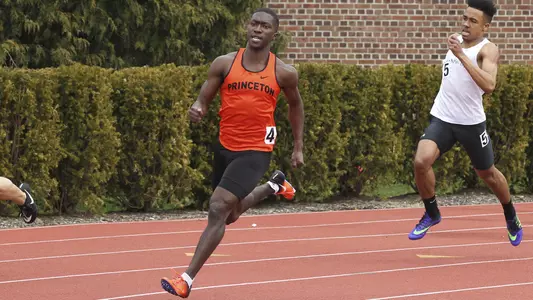 Princeton University men's and women's track & field, Sam Howell Invitational Princeton, NJ, April 6, 2018.