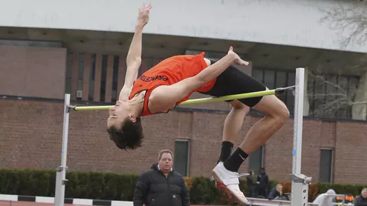 Princeton University men's and women's track & field, Sam Howell Invitational Princeton, NJ, April 6, 2018.