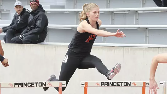 Princeton University men's and women's track & field, Sam Howell Invitational Princeton, NJ, April 6, 2018.