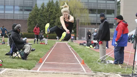 Princeton University men's and women's track & field, Sam Howell Invitational Princeton, NJ, April 6, 2018.