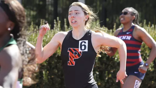 Princeton University men's and women's track & field, Sam Howell Invitational Princeton, NJ, April 6, 2018.