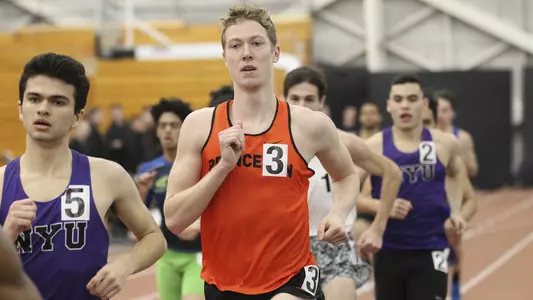 Princeton University men's and women's indoor track & field, Princeton, NJ, February 17, 2018.