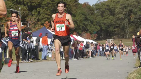 Princeton University men's cross country, Ivy League HEPS, Van Cortland Park, Bronx, NY, October 27, 2017.