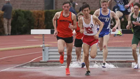 Princeton University men's and women's track & field, Sam Howell Invitational Princeton, NJ, April 6, 2018.
