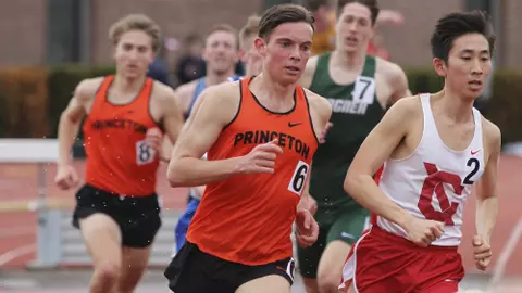 Princeton University men's and women's track & field, Sam Howell Invitational Princeton, NJ, April 6, 2018.