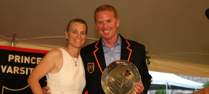 Mollie Marcoux and Jason Garrett