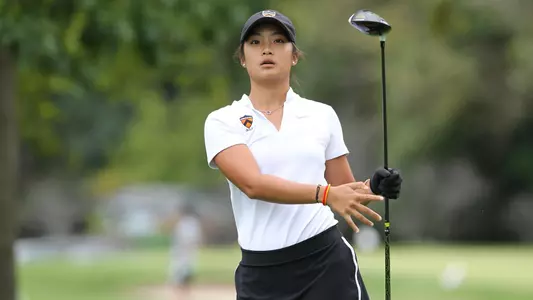 Princeton University women's golf, Princeton, N.J., September 19, 2017.