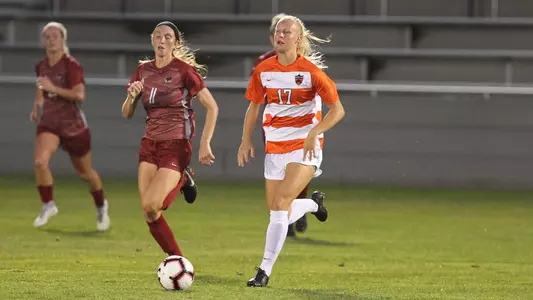 Princeton University women's soccer vs. St. Joseph's, Princeton, NJ, August 31, 2018.