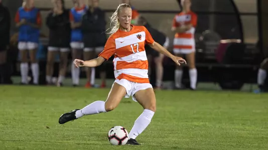 Princeton University women's soccer vs. St. Joseph's, Princeton, NJ, August 31, 2018.