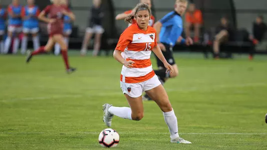 Princeton University women's soccer vs. St. Joseph's, Princeton, NJ, August 31, 2018.