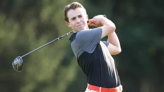 Princeton University men's golf action, Princeton, NJ, September 19, 2018.