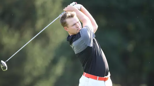 Princeton University men's golf action, Princeton, NJ, September 19, 2018.