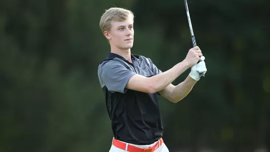 Princeton University men's golf action, Princeton, NJ, September 19, 2018.