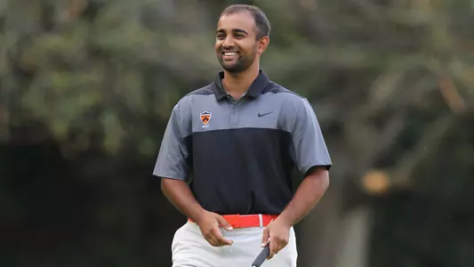 Princeton University men's golf action, Princeton, NJ, September 19, 2018.