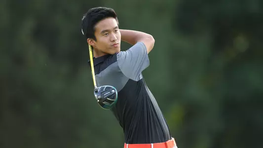 Princeton University men's golf action, Princeton, NJ, September 19, 2018.