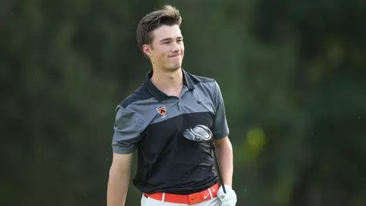 Princeton University men's golf action, Princeton, NJ, September 19, 2018.