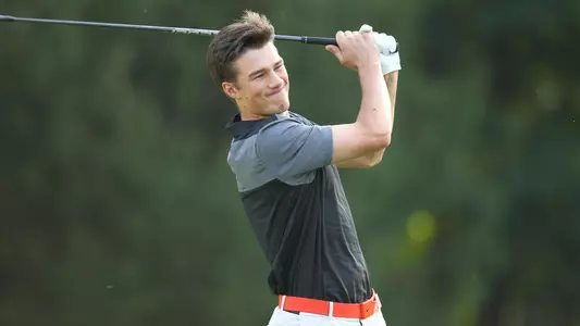 Princeton University men's golf action, Princeton, NJ, September 19, 2018.