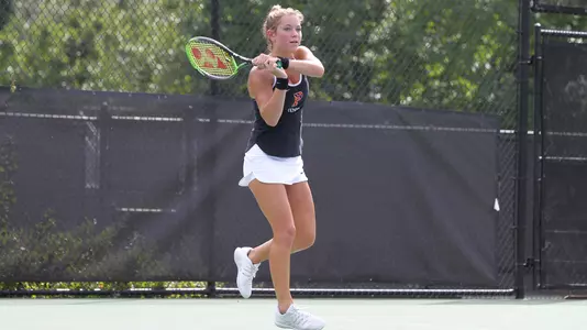 Princeton University women's tennis, Princeton Invitational, Princeton, NJ, September 15, 2018.