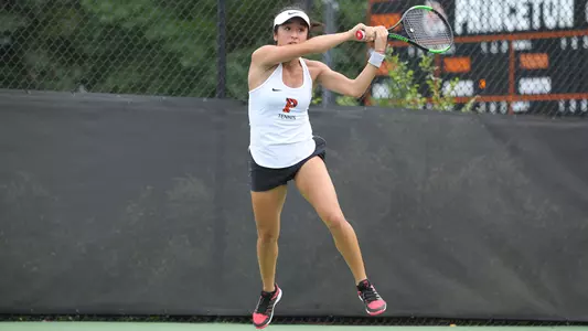 Princeton University women's tennis, Princeton Invitational, Princeton, NJ, September 14, 2018.
