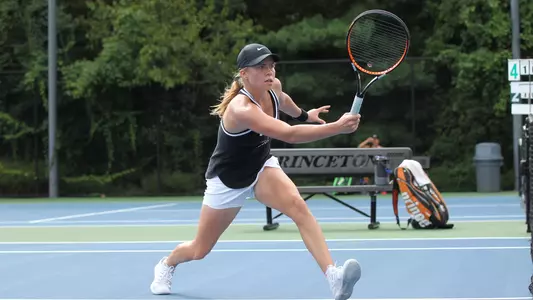 Princeton University women's tennis, Princeton Invitational, Princeton, NJ, September 15, 2018.